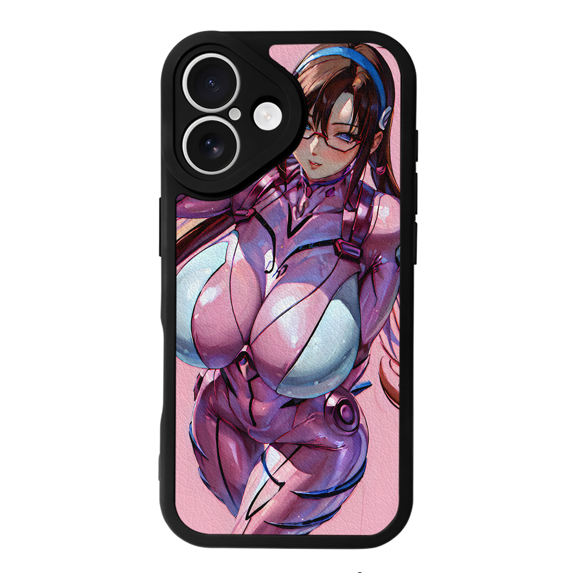 （画像用） EVA 新世紀エヴァンゲリオン 【iPhone 16シリーズ対応】シリコンスマホケース（レザー調） 材質：シリコン